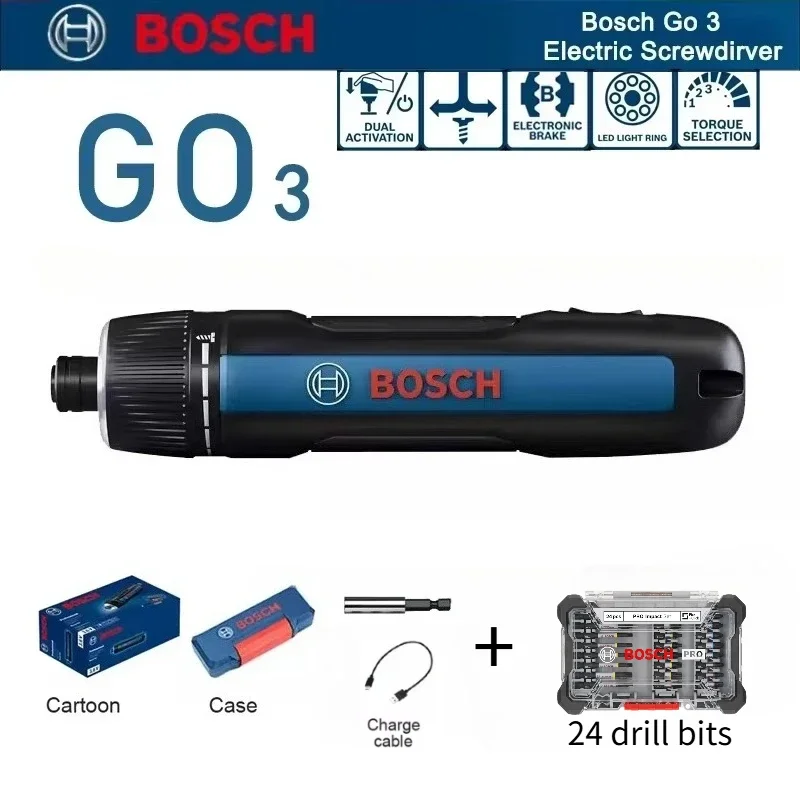 Power Tools Professional - Ensemble de tournevis électriques Bosch GO